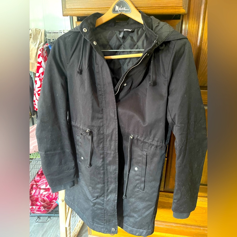 H&M Quilted Black Jacket